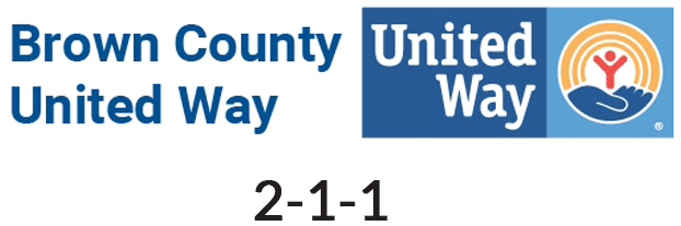 Brown County United Way 2-1-1 Logo