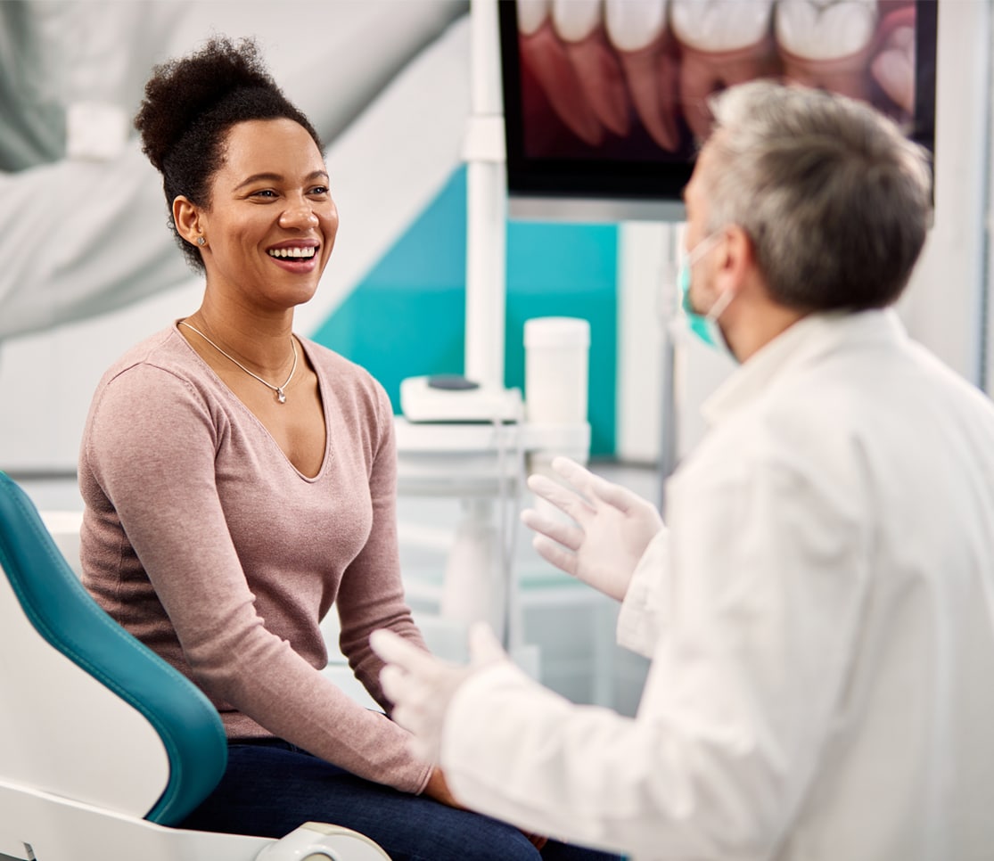 Dentist with a Patient